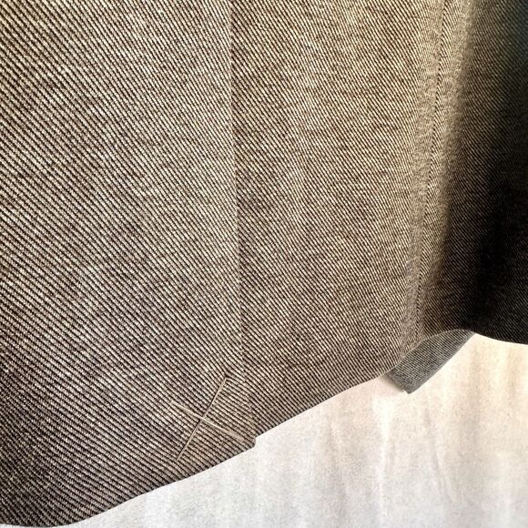 NWT Melissa McCarthy Seven7 Blazer Size M Open Front Gray Pockets Career Office - Picture 11 of 16